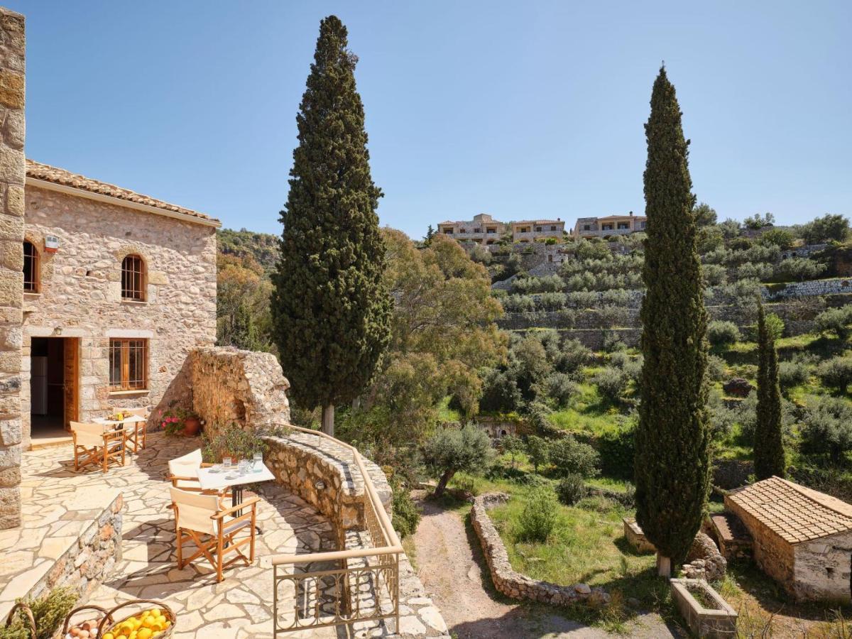 Villa Petreas Castle Kardamyli Exterior foto