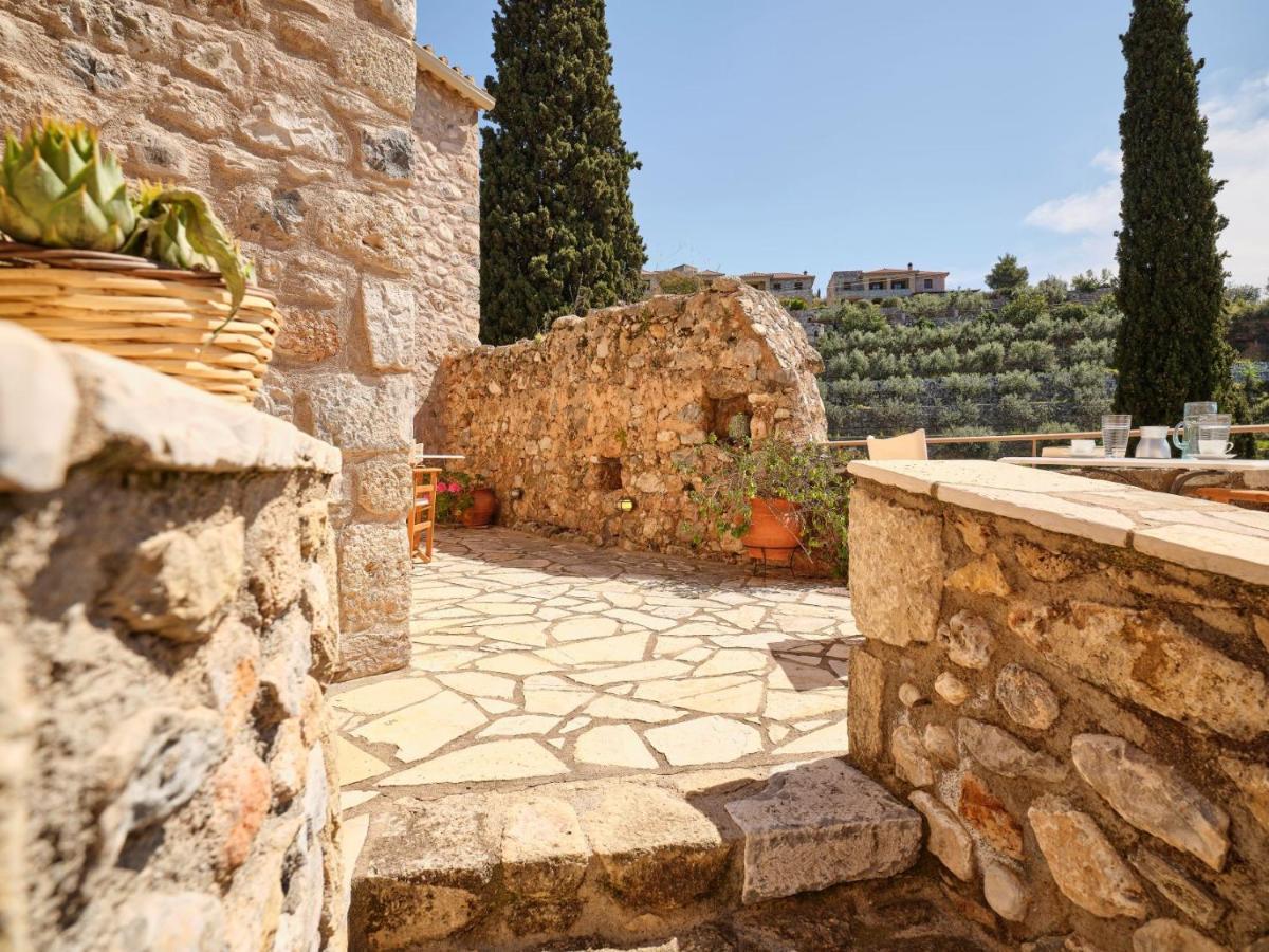 Villa Petreas Castle Kardamyli Exterior foto